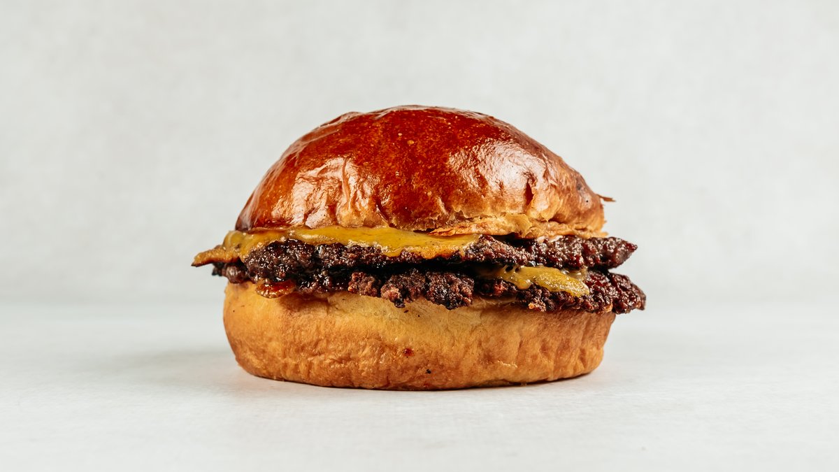 Bacon smash burger