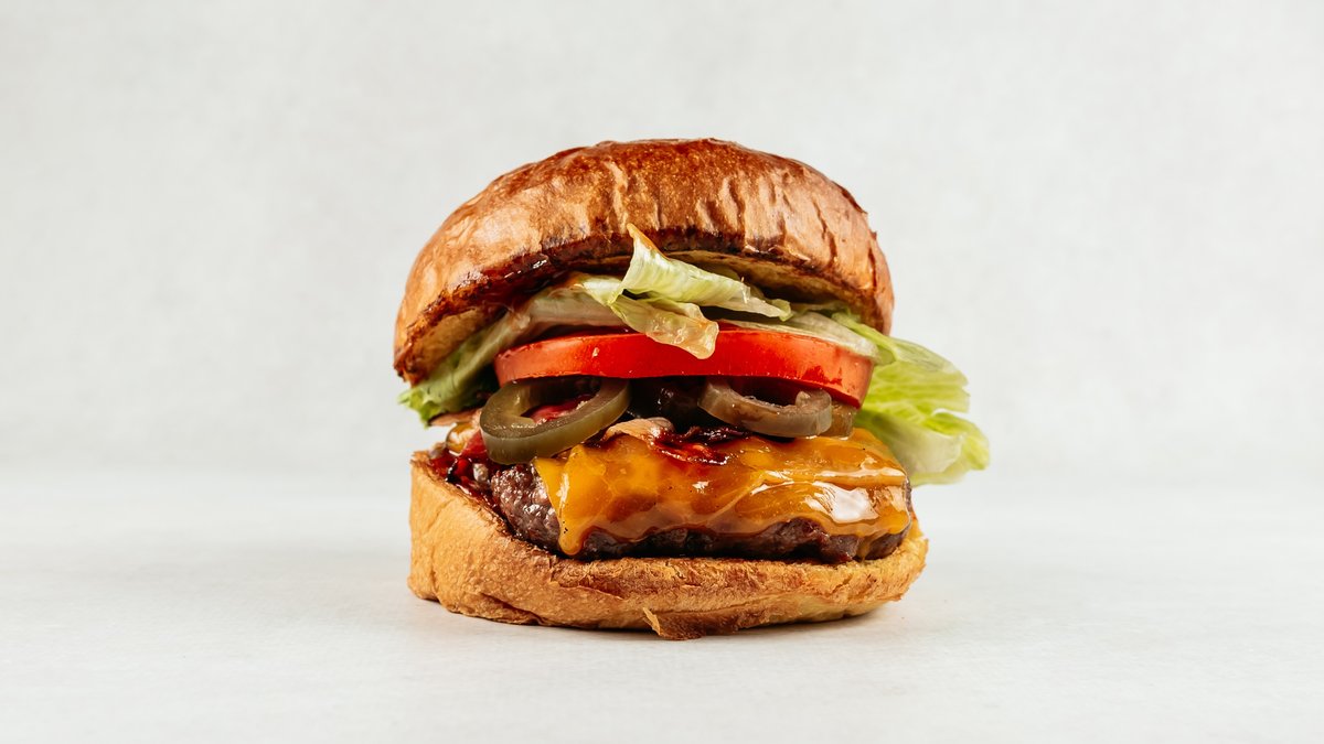 Spicy BBQ burger