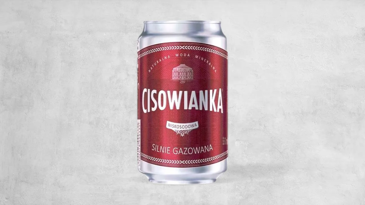 Cisowianka Woda mineralna silnie gazowana 0.33 ml