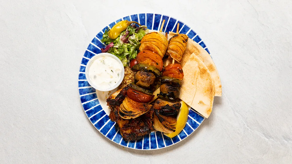 Grillmixtallrik