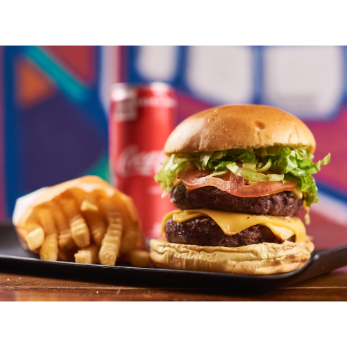 Combo Burger Salad Duplo