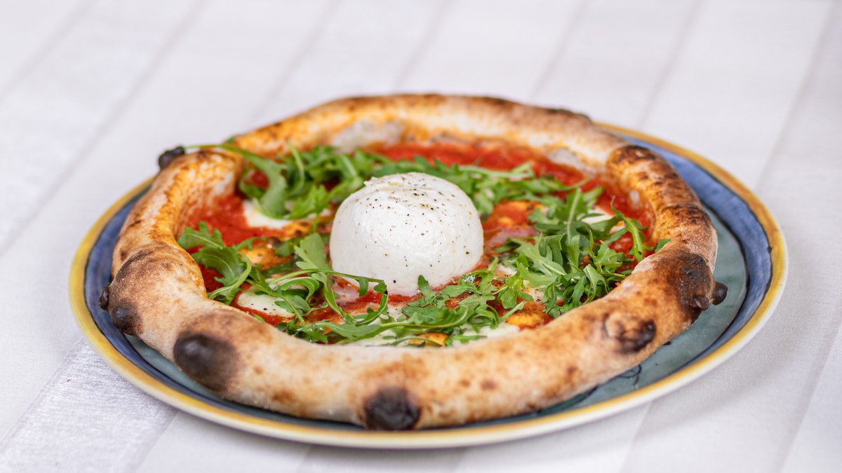 Burrata Napolitana Pizza