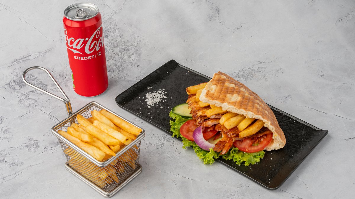 3. Hero Csirkés Pita Menü