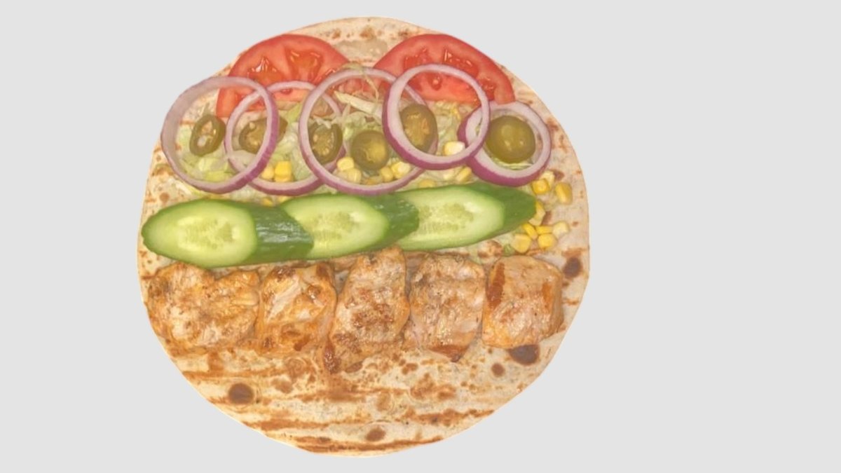 Lam shawarma i pita