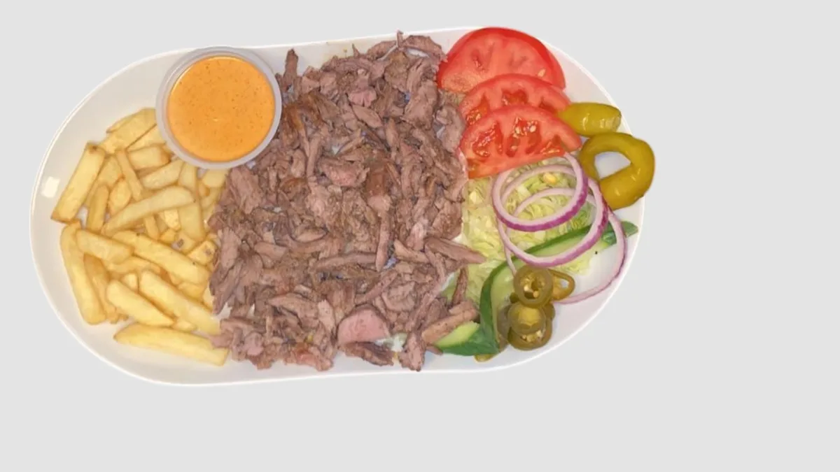 Lam shawarma middag