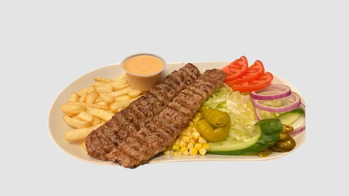Shish kebab middag