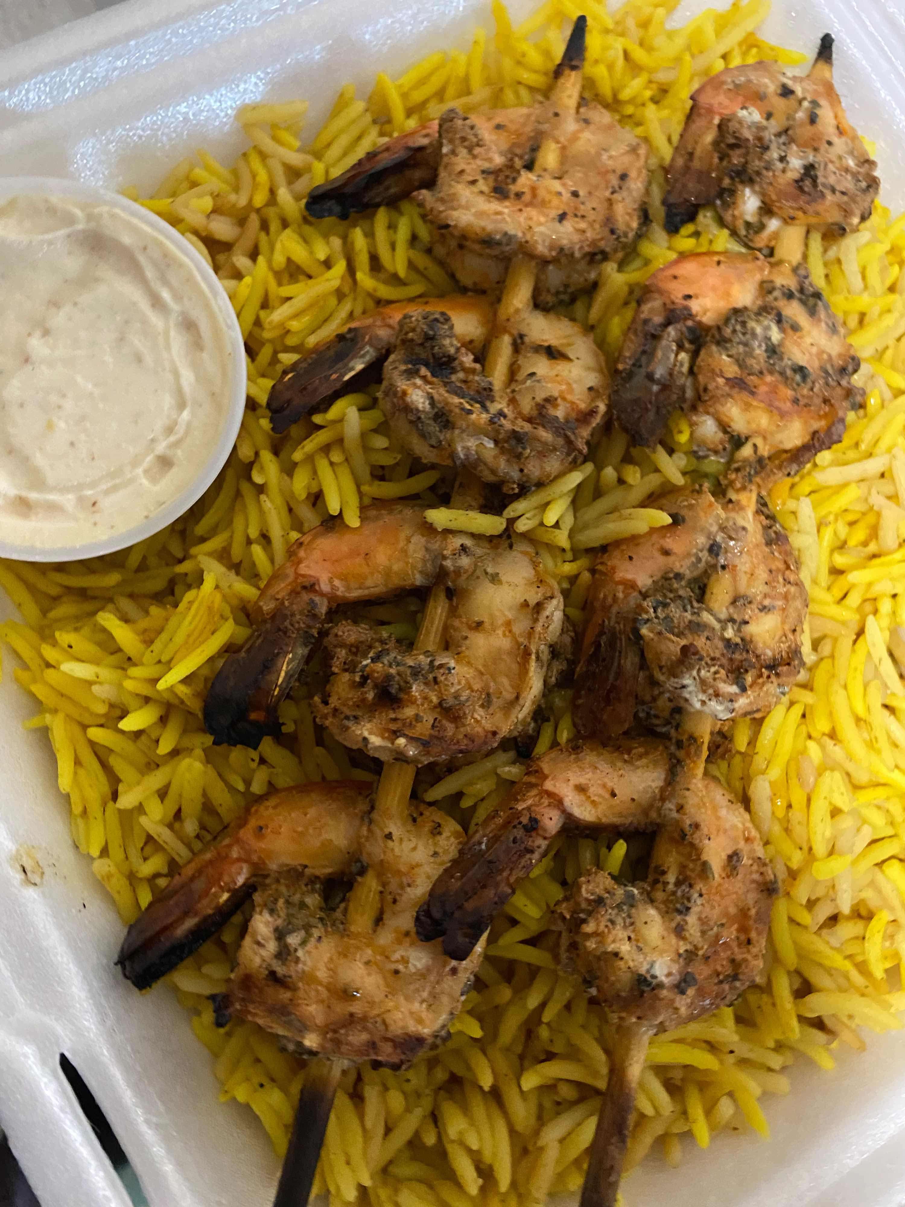 Shrimp Kabab