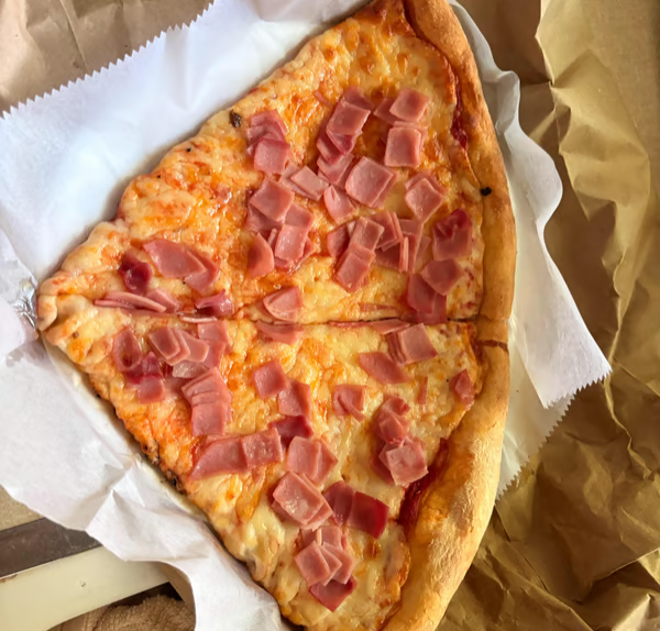 2 Slices of Pizza with 1 Topping
