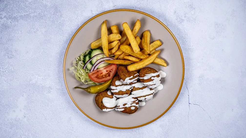 Falafeltallrik