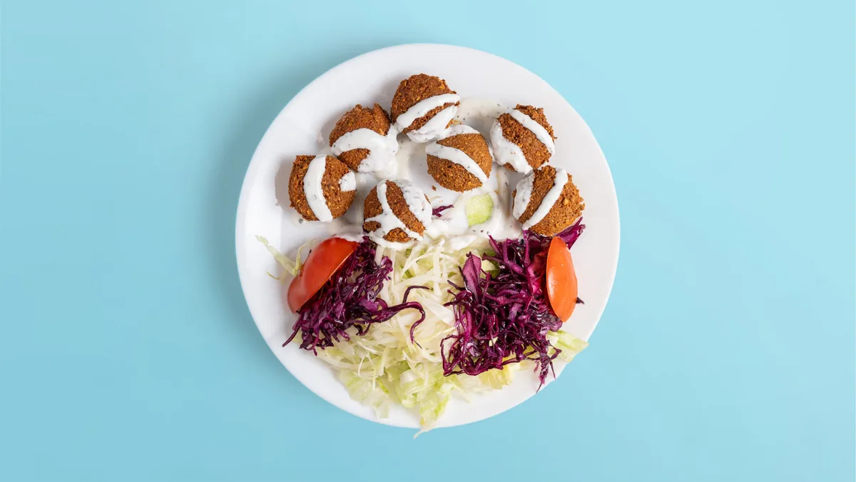 Falafel-Teller