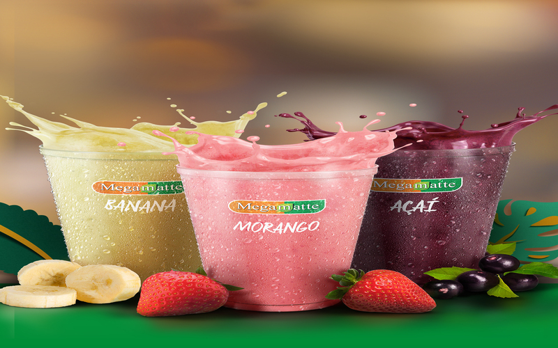 Megashake de Morango 500ml