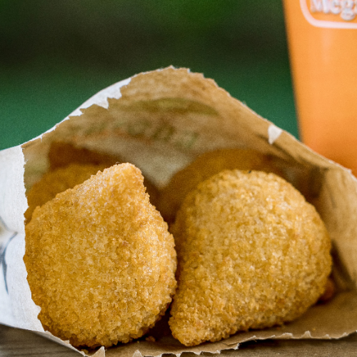 Porção de 4 Mini Coxinhas