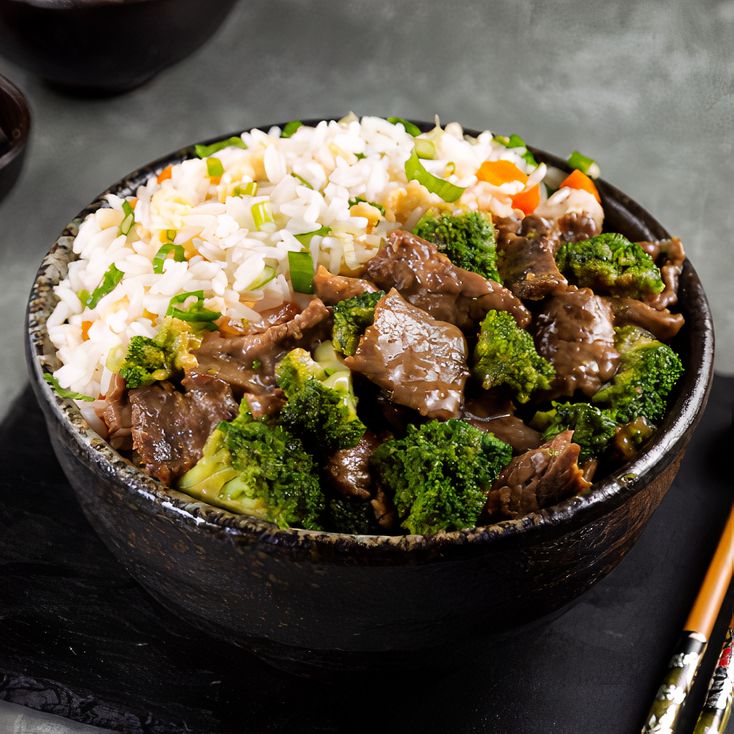 Carne com Brócolis (500g)