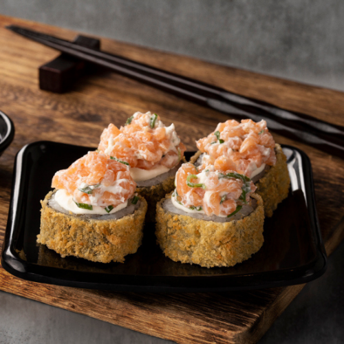 Hot Roll Especial Salmão - (4 Unidades)