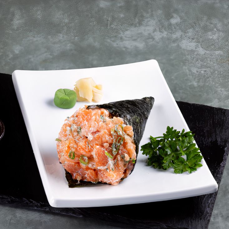 Temaki Salmão Completo