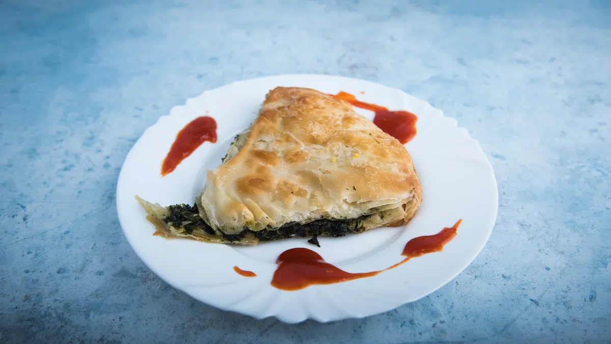 Görög spenótos pite