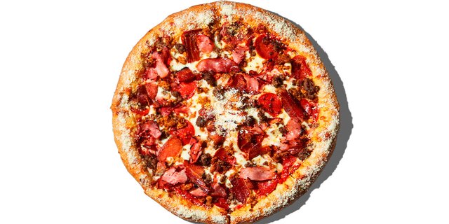 Mighty Meaty Pizza