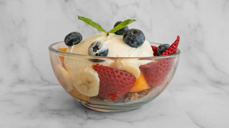 *Fruit Salad w Greek Yogurt