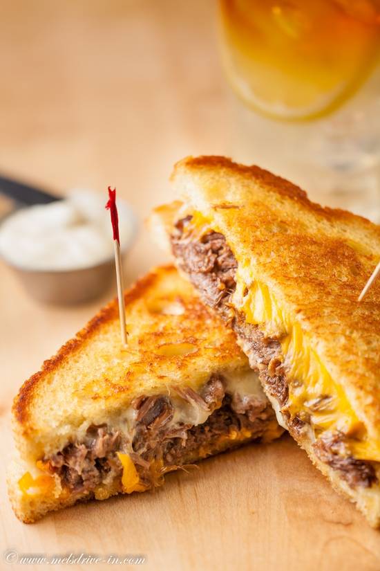 *Short Rib Grilled Cheese