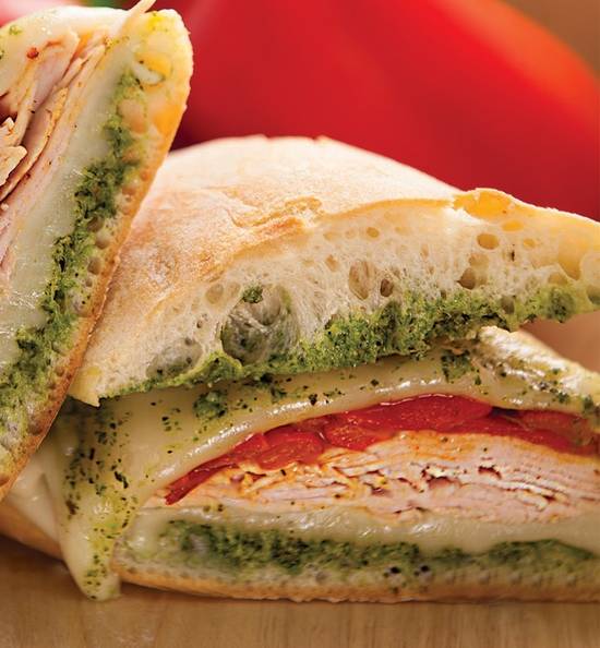 *Turkey PESTO Melt