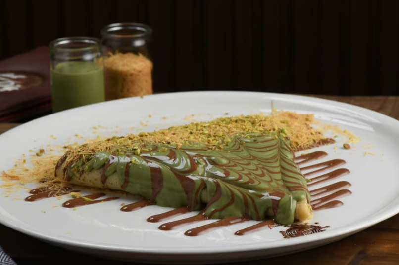 Dubai Chocolate Crepe