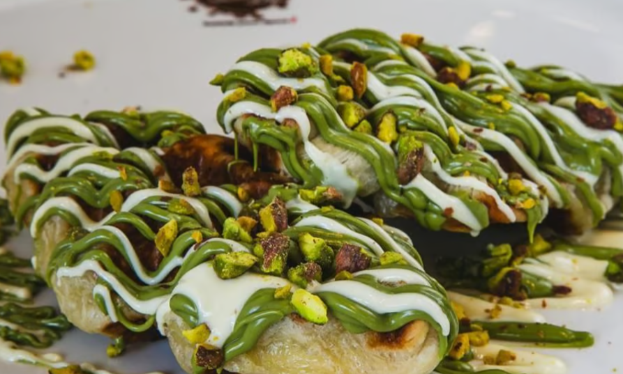 Pistachio Croffle