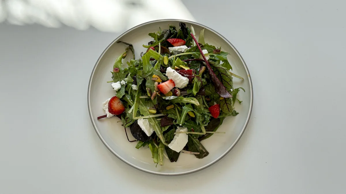 Strawberry And Goat Cheese Salad