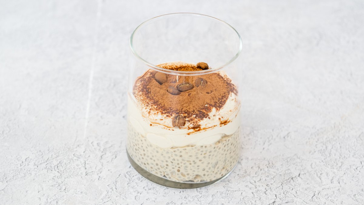 Tiramisu Chia Pudding