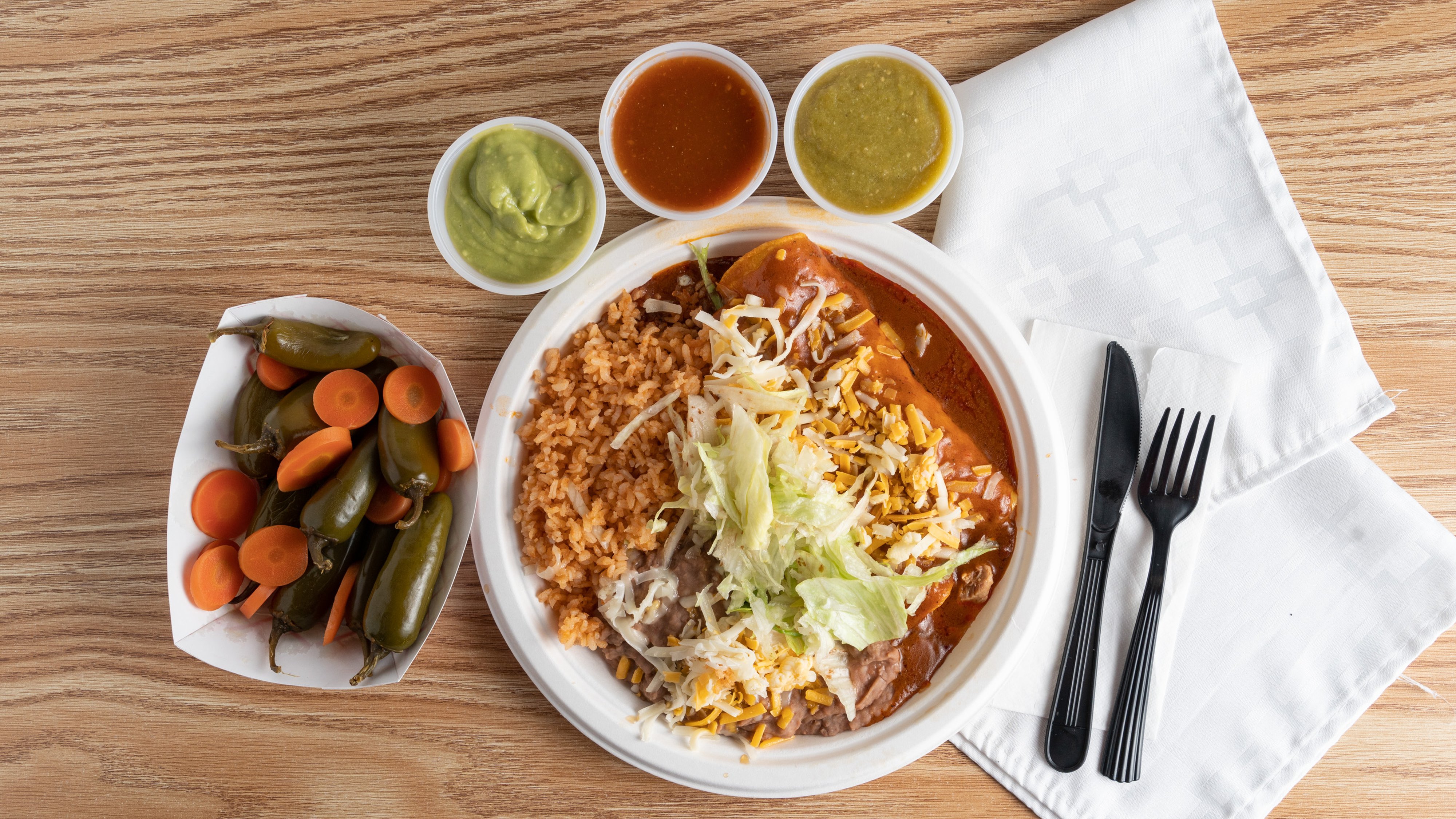 2 Enchiladas