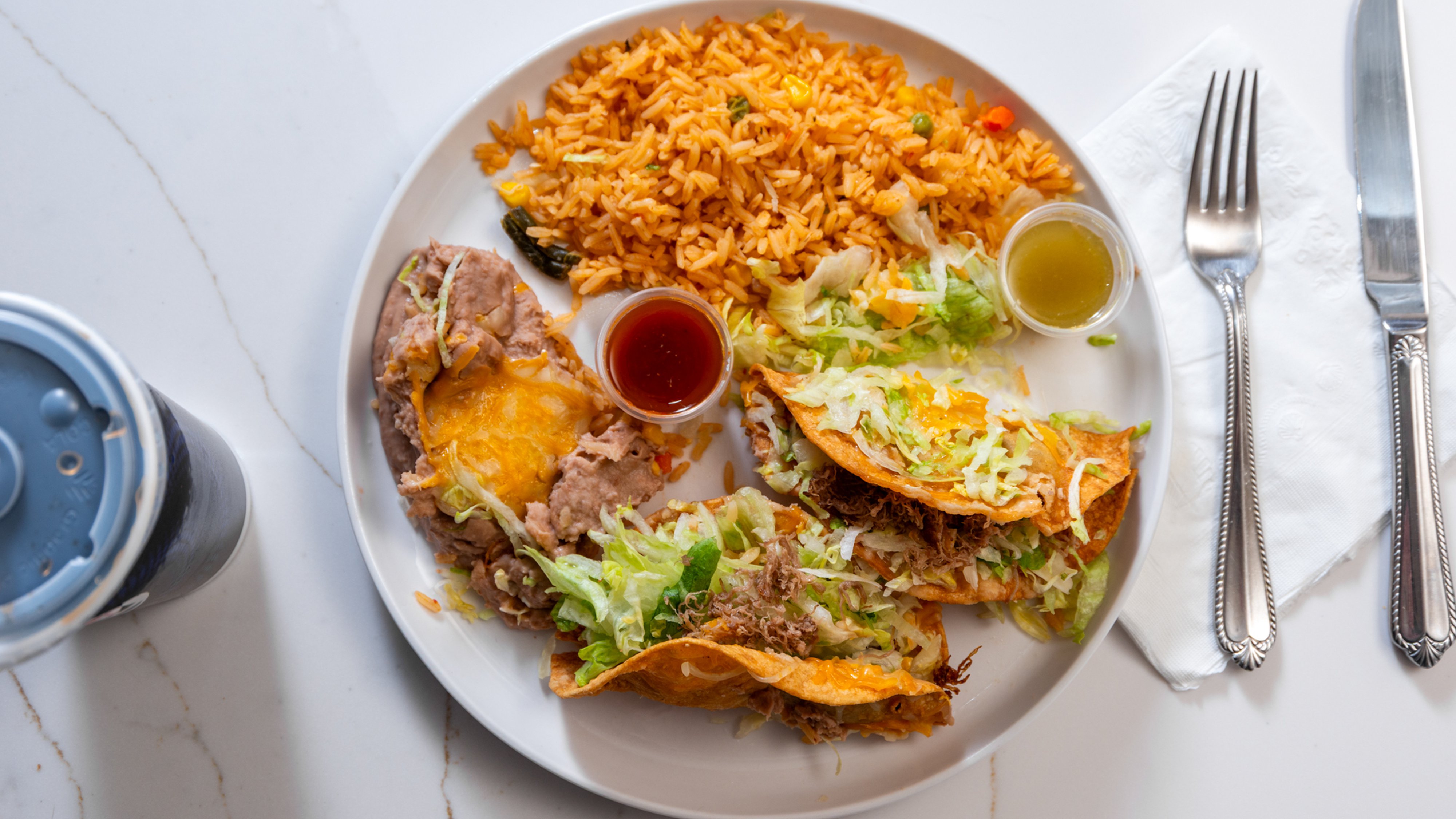 8. Two Beef Tacos