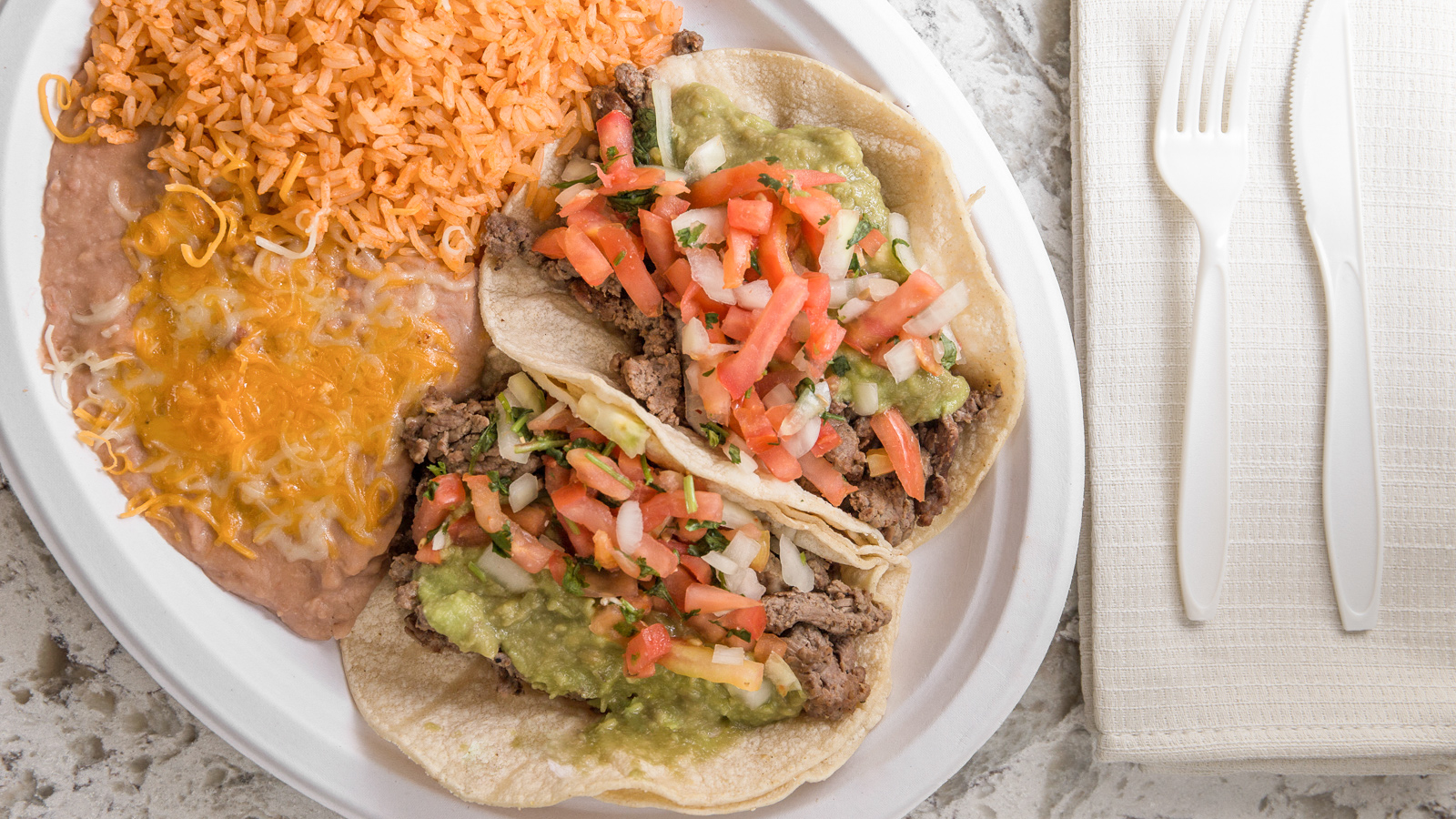 9. Two Carne Asada Tacos