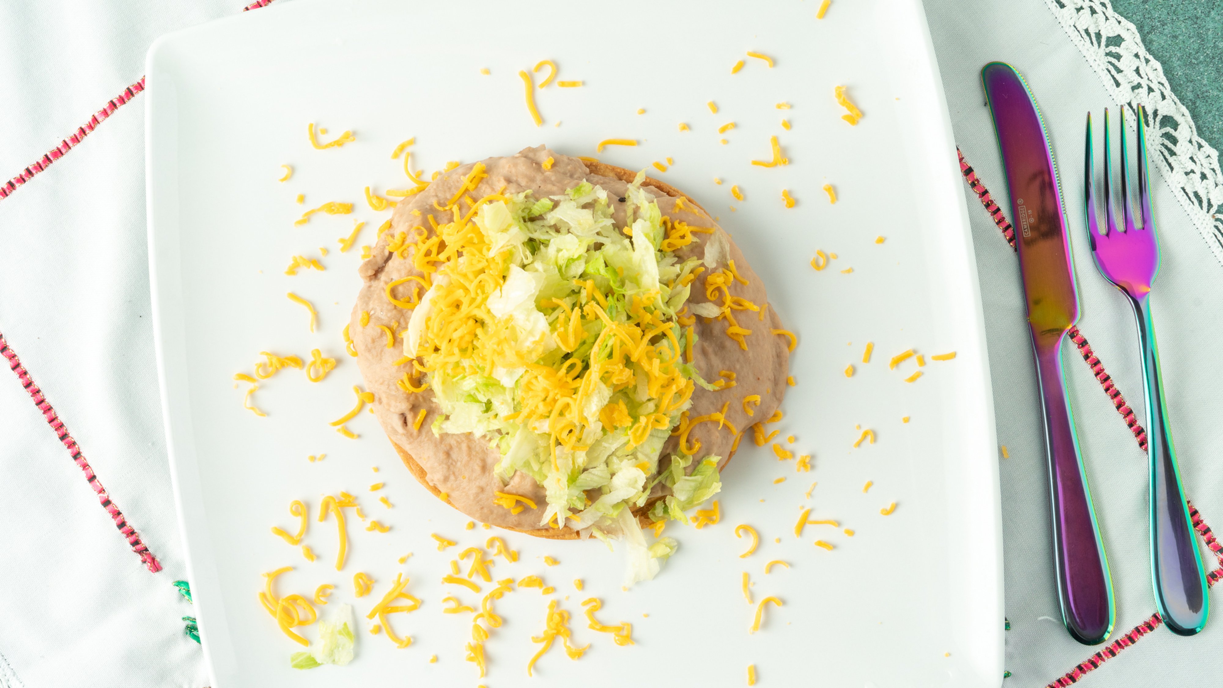 Bean Tostada