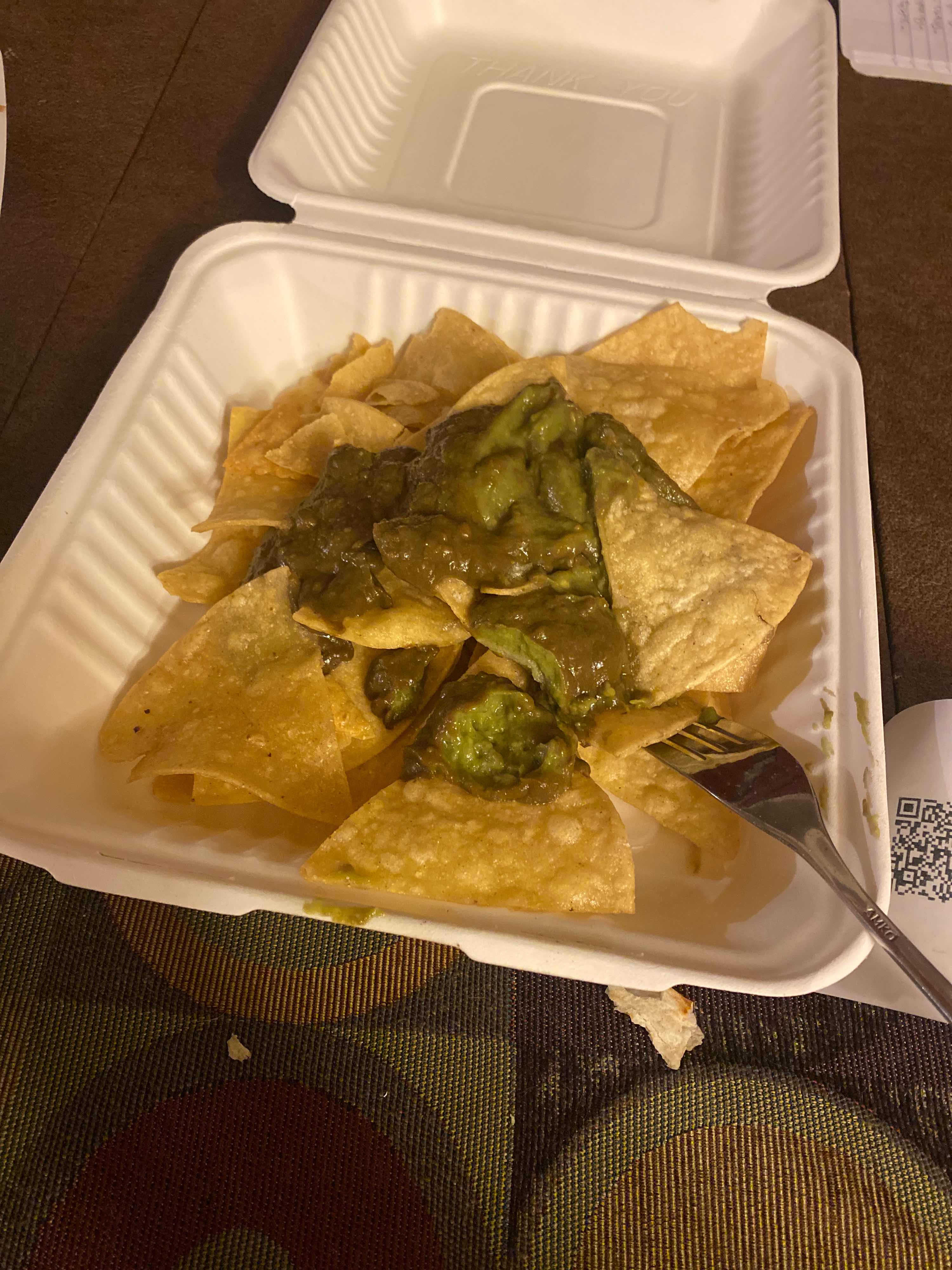 Fresh Chips and Guacamole