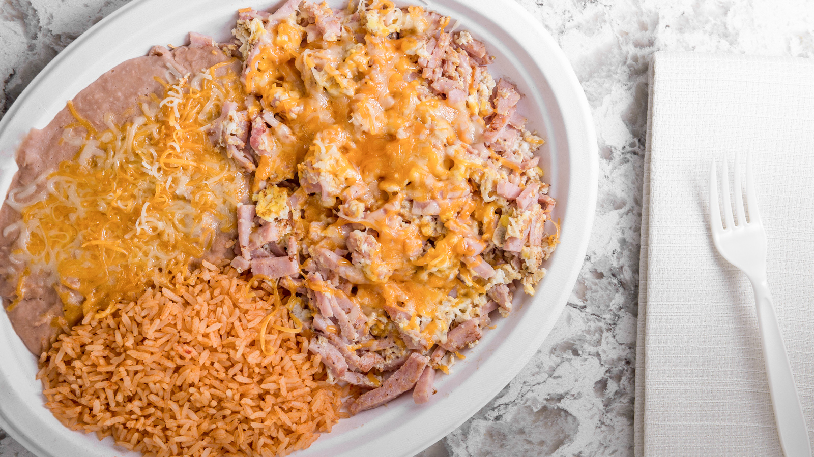 Ham and Egg Scramble