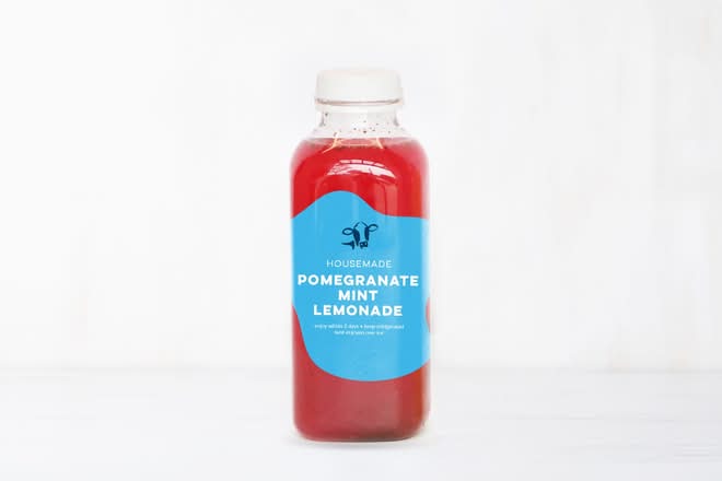Pomegranate Mint Lemonade