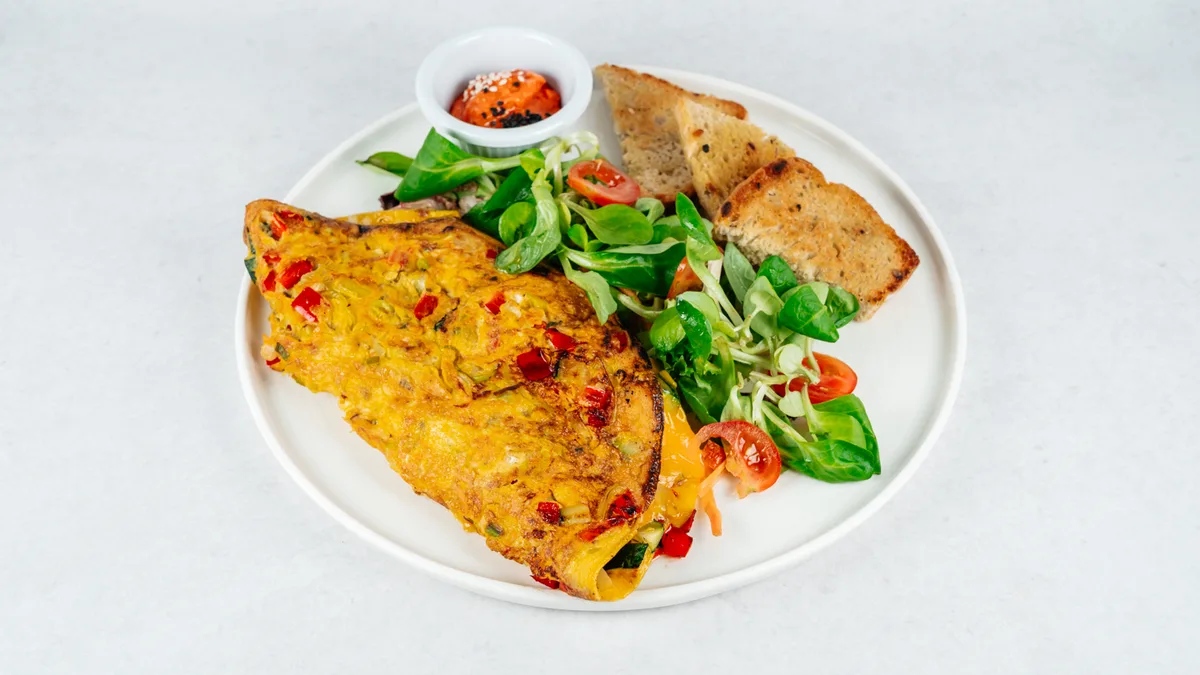 Omlet s povrćem