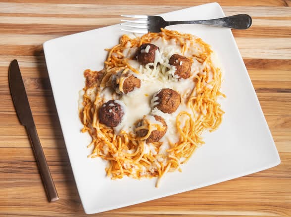 Meatball and Spaghetti