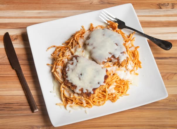 Parm-Crusted Chicken