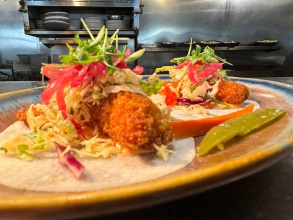 L - Jicama Shrimp Tacos