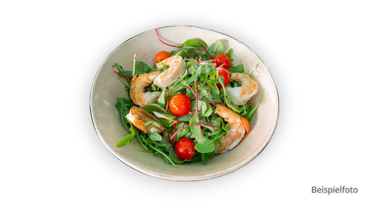 Scampi-Salat