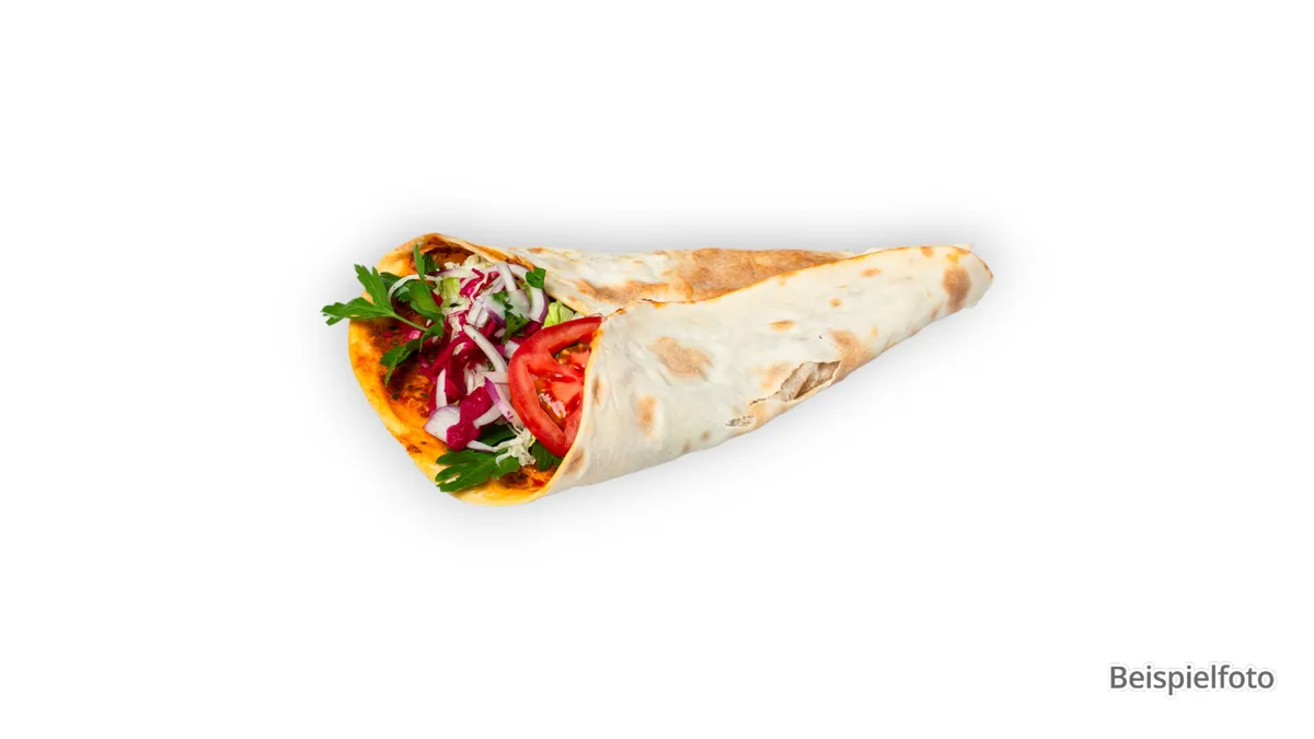 28. Lahmacun mit Salat