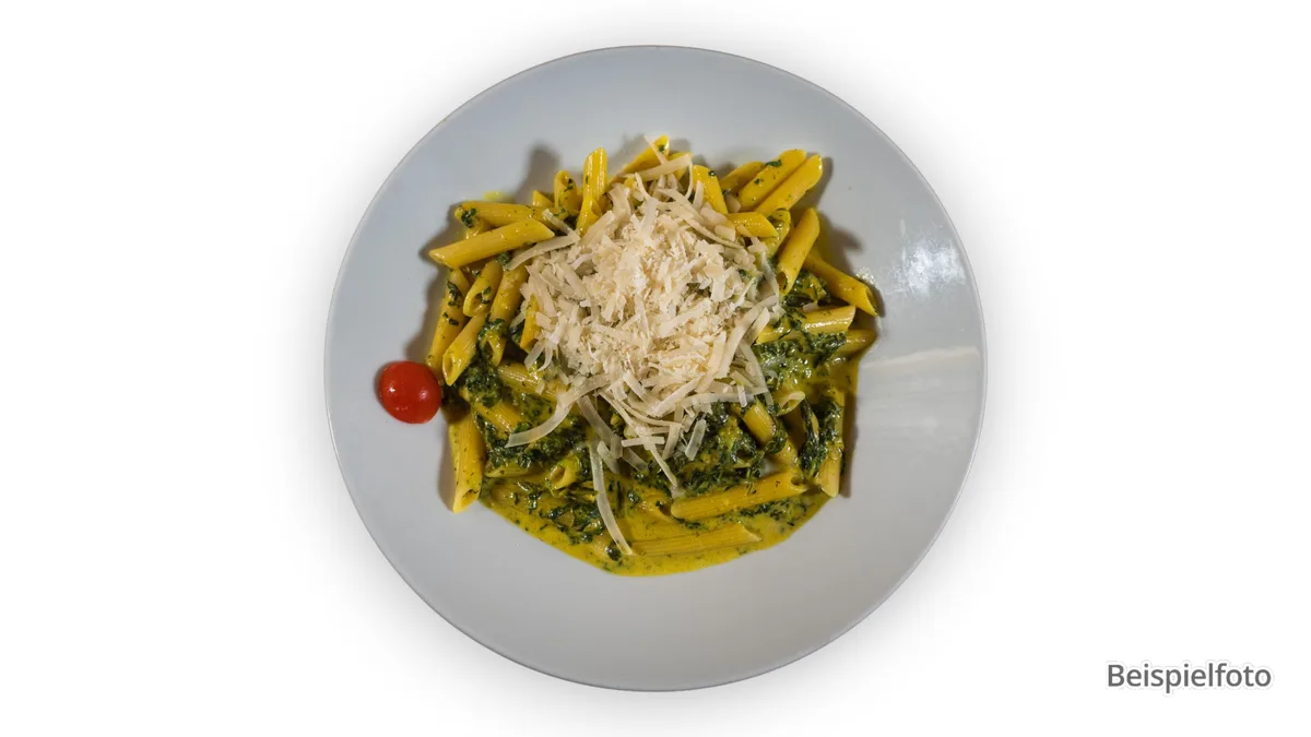 47. Pasta Gorgonzola Spinat