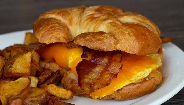 Bacon, Egg and Cheese Croissant