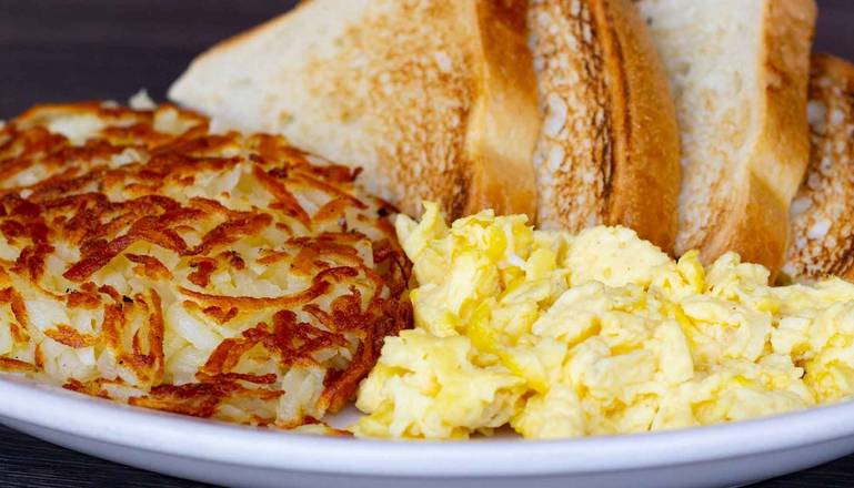 Eggs, Side and Toast