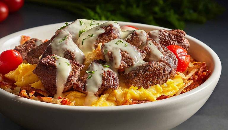 Steak and Scramble Bowl
