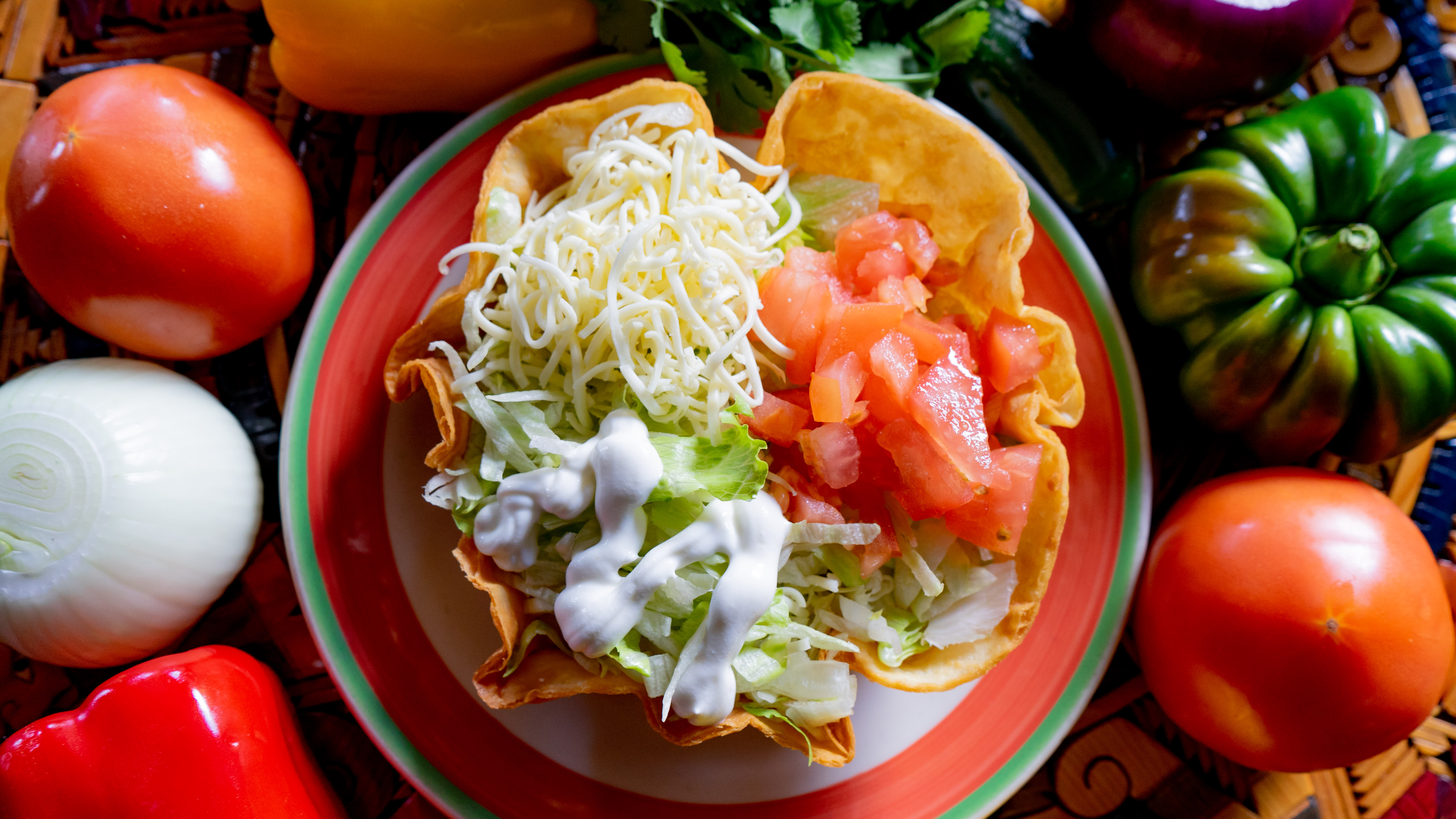 L Taco Salad Grilled Chicken