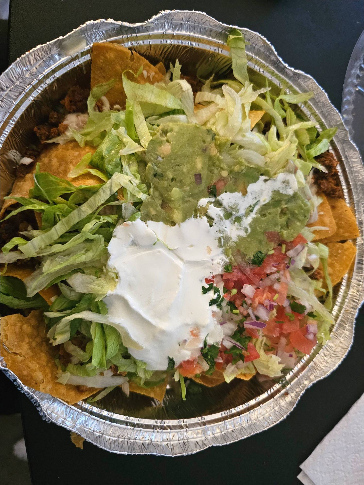 Nachos con Chorizo