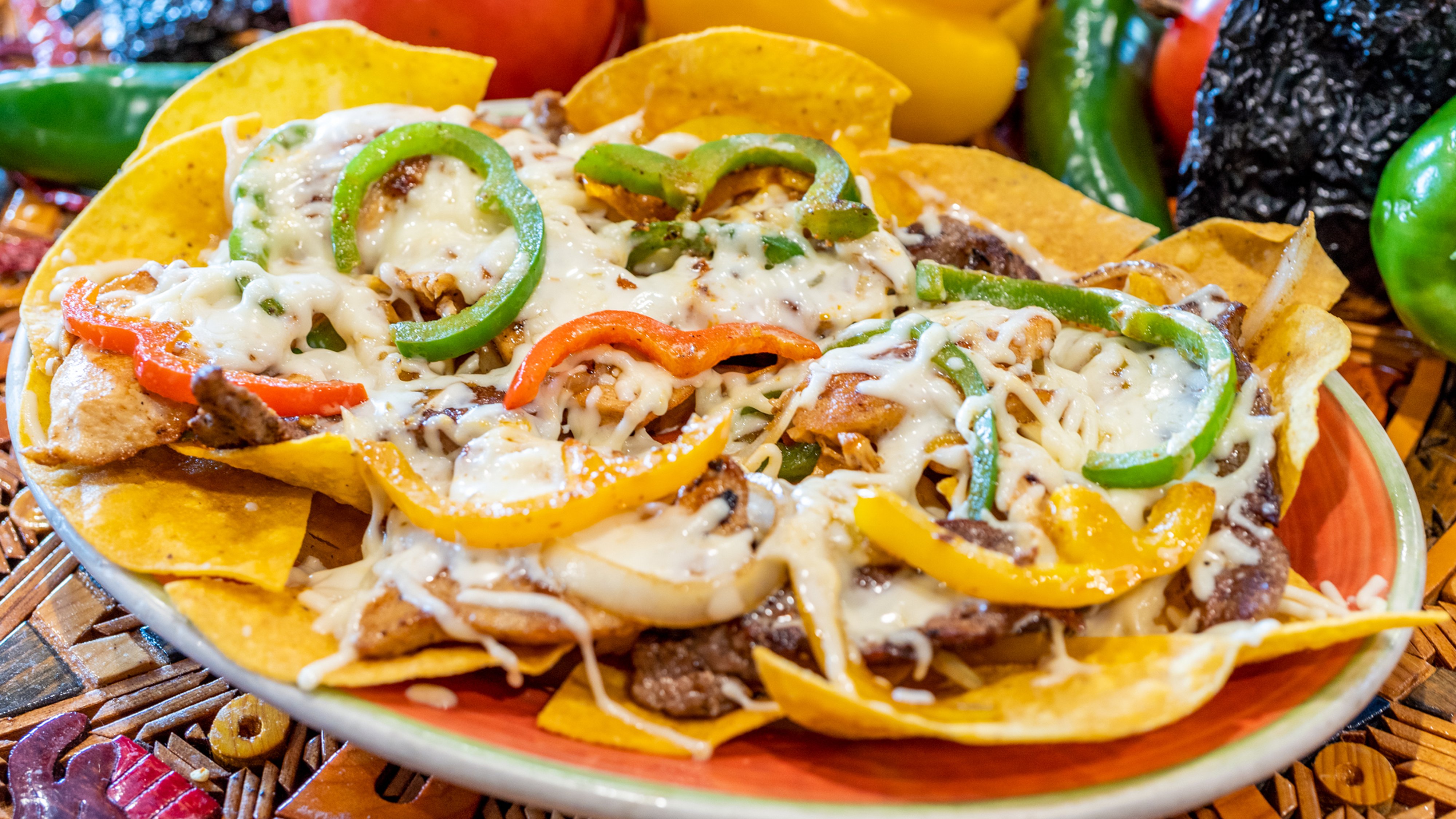Nachos Fajita Steak Supreme
