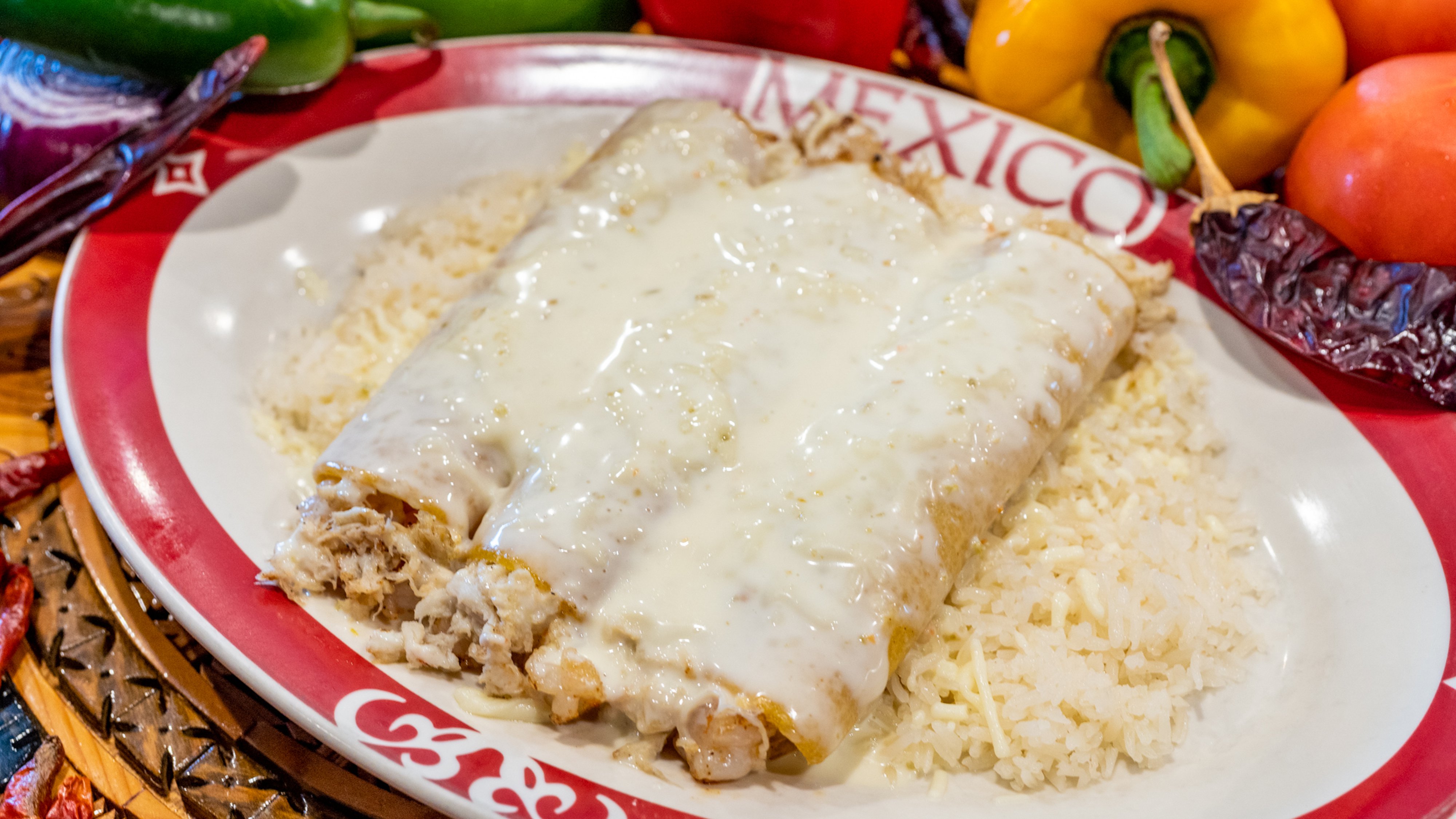 Shrimp and Crab Enchiladas