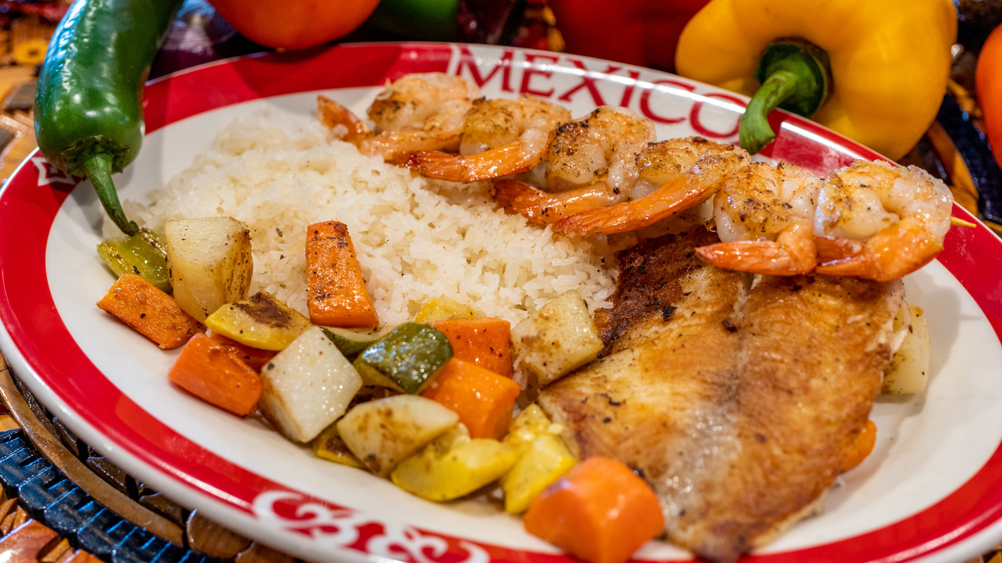 Tilapia and Shrimp